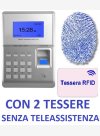 Sistema di rilevazione presenze SVAR2-FINGER con lettore RFID, impronta digitale e software, senza assistenza, a - <b>€ 188,00</b>